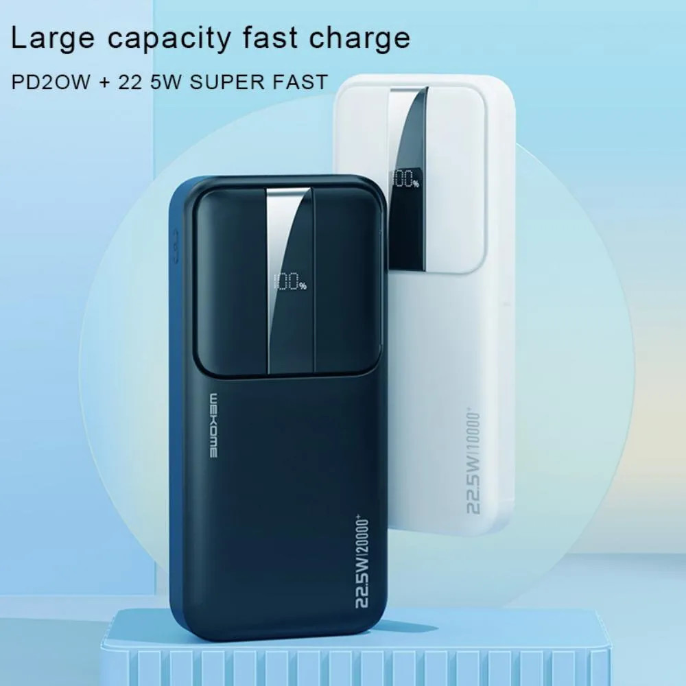 WEKOME WP-301 Gonen Series 10000mAh LED Display Fast Charging Power Bank